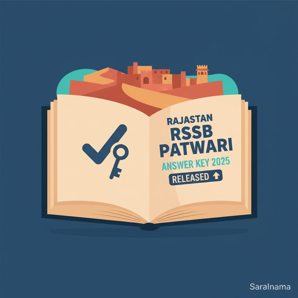 Rajasthan RSSB Patwari Answer Key 2025 Released