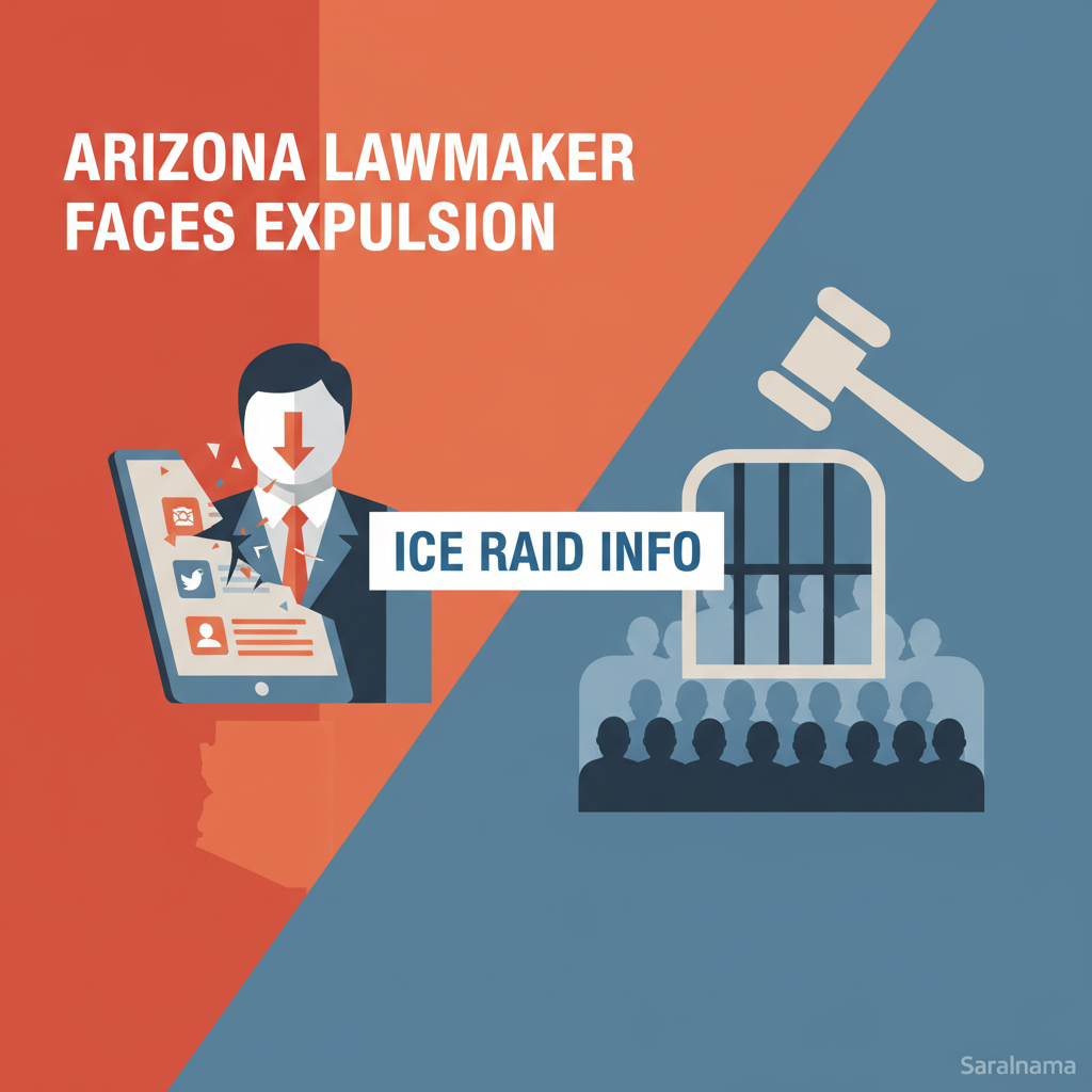 Arizona Lawmaker Faces Expulsion for Sharing Ice Raid Info