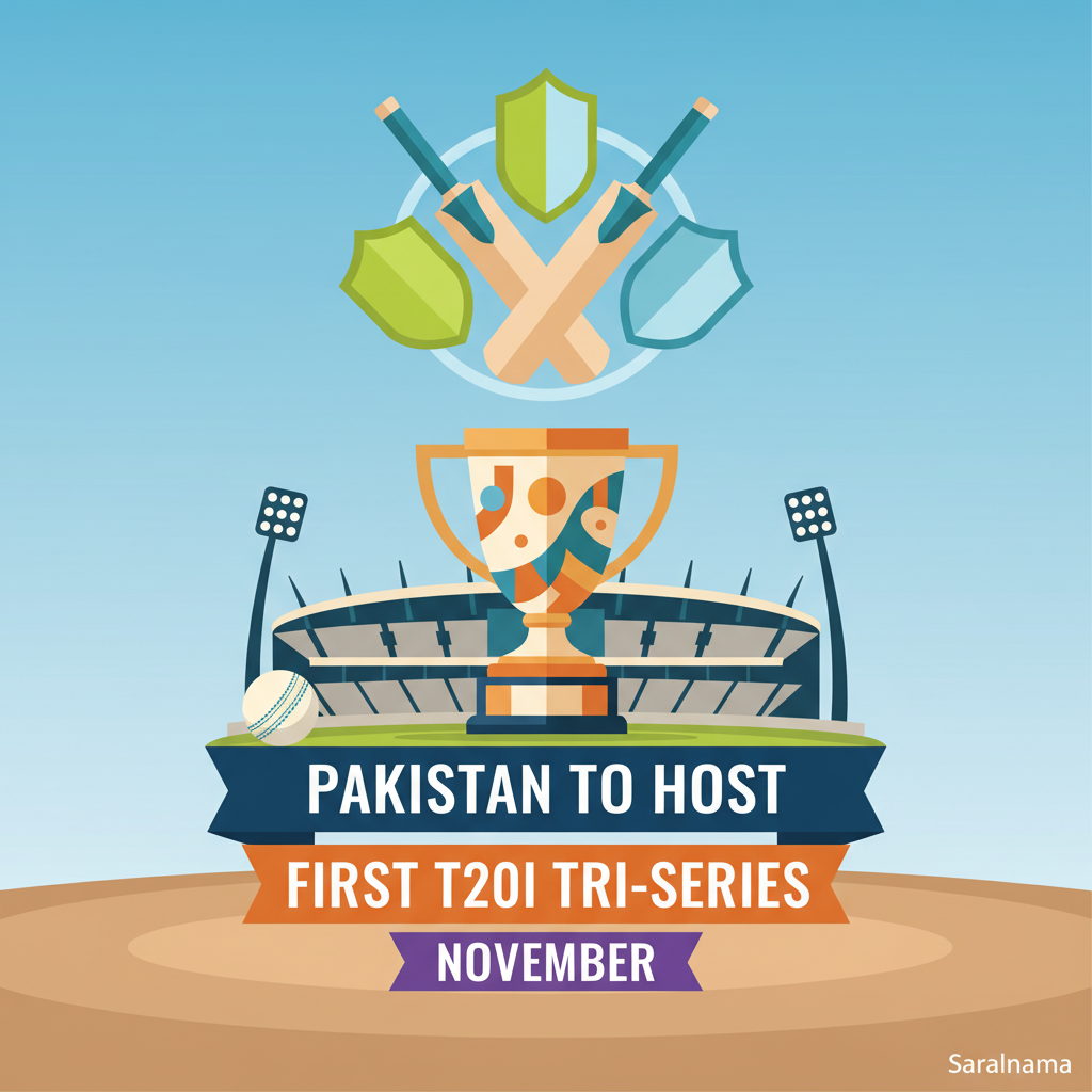 Pakistan to Host First T20I Tri-Series in November