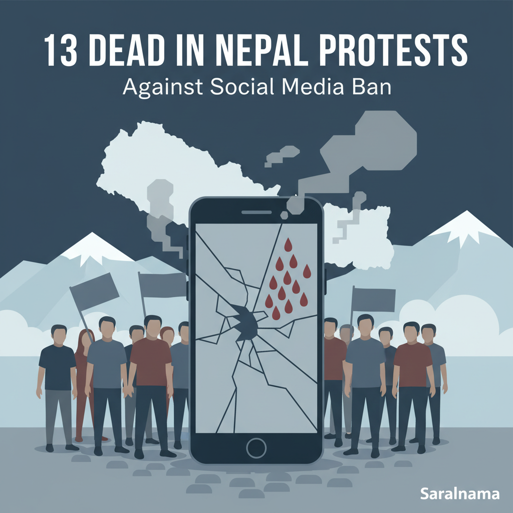 13 Dead in Nepal Protests Against Social Media Ban