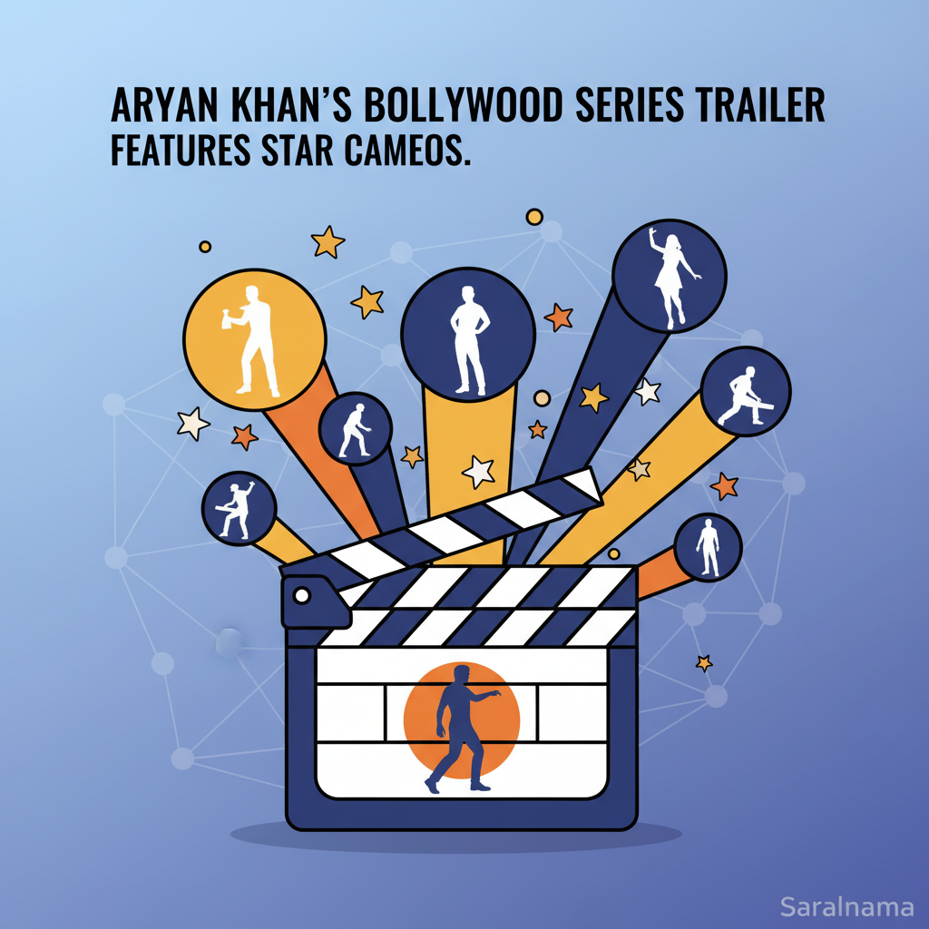 Aryan Khan's Bollywood Series Trailer Features Star Cameos