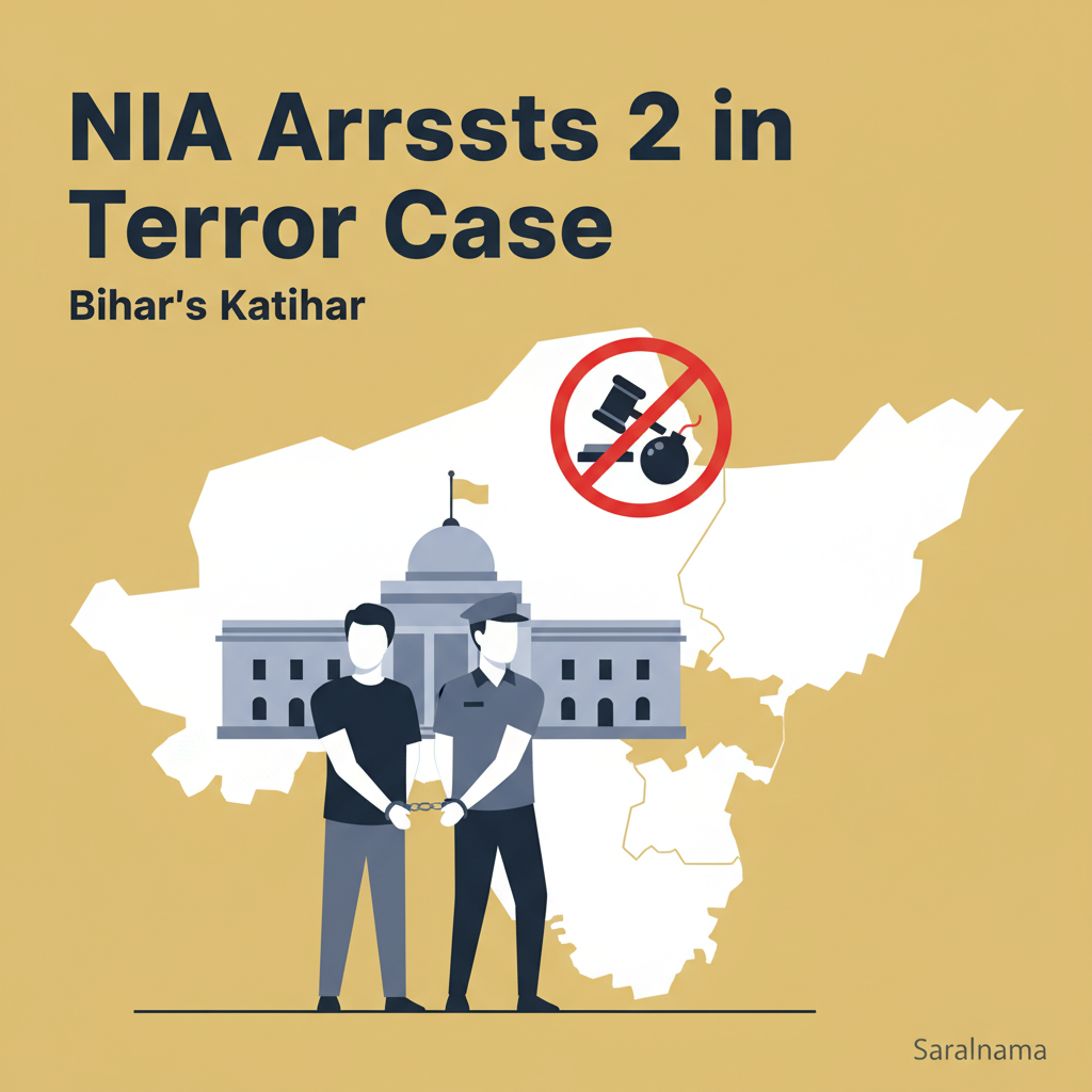 NIA Arrests 2 in Terror Case in Bihar's Katihar