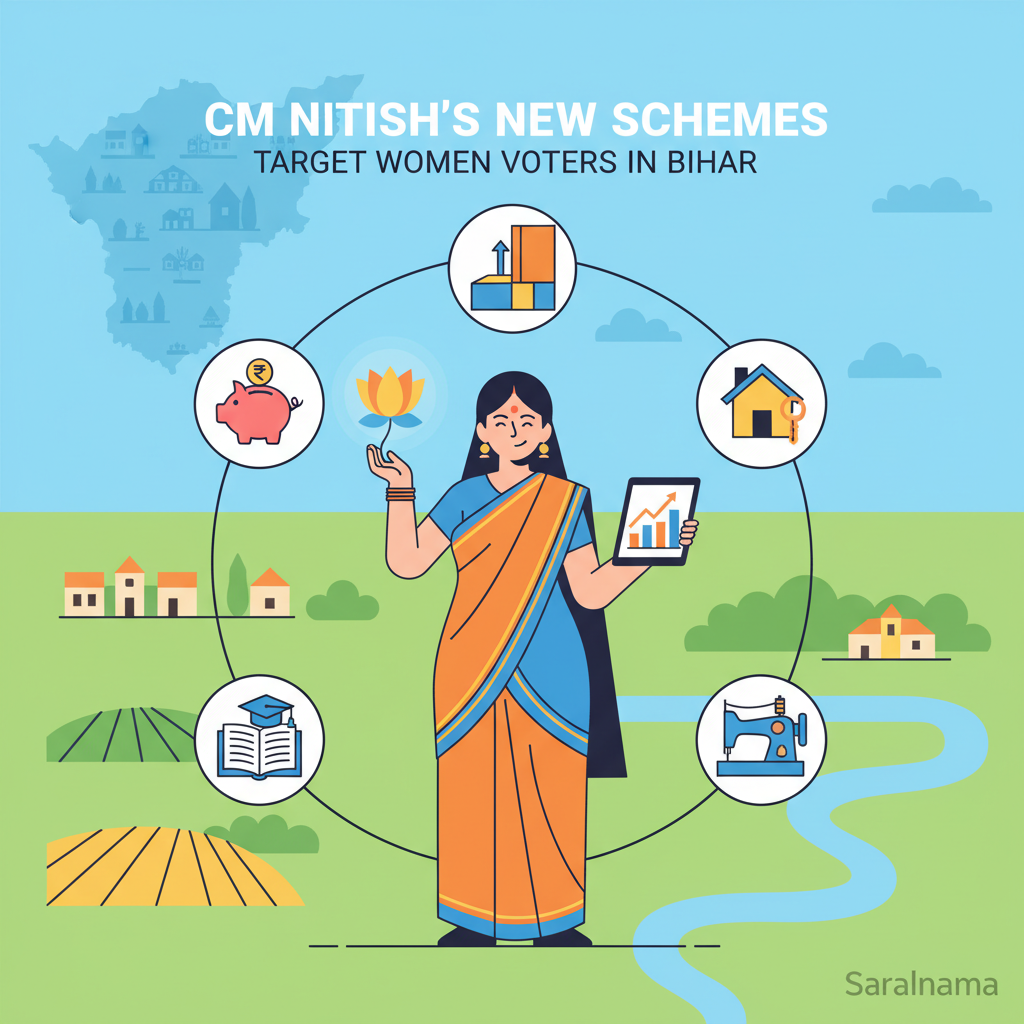 CM Nitish's New Schemes Target Women Voters in Bihar