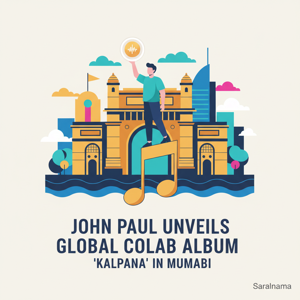 John Paul Unveils Global Collab Album 'Kalpana' in Mumbai