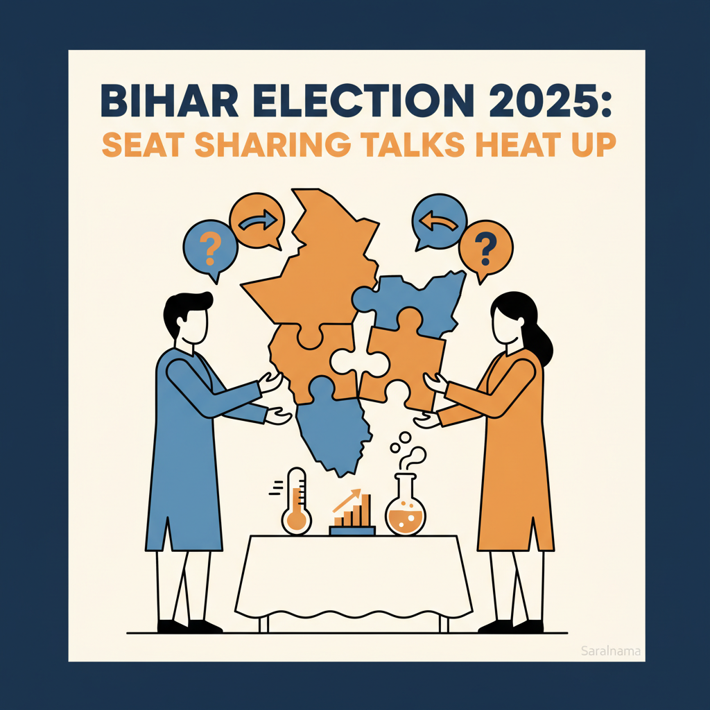 Bihar Election 2025: Seat Sharing Talks Heat Up