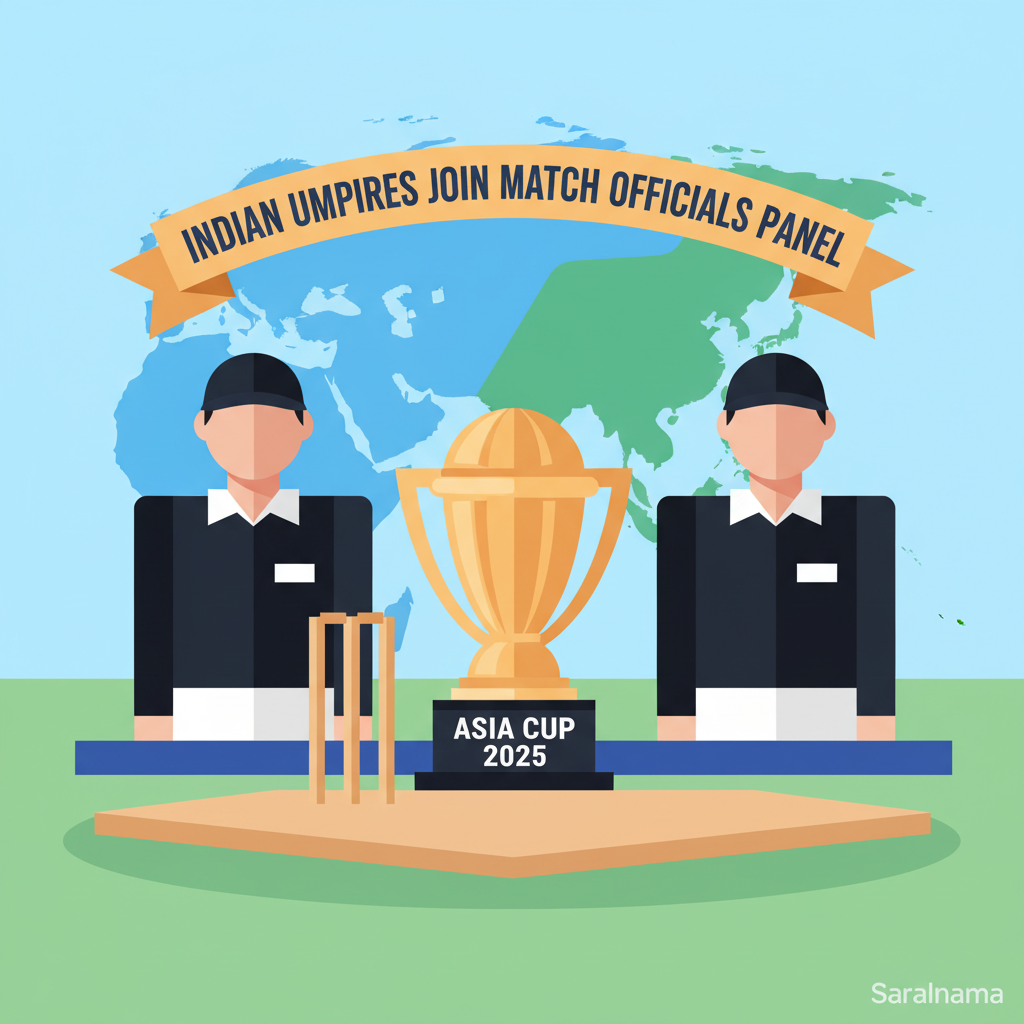 Asia Cup 2025: Indian Umpires Join Match Officials Panel