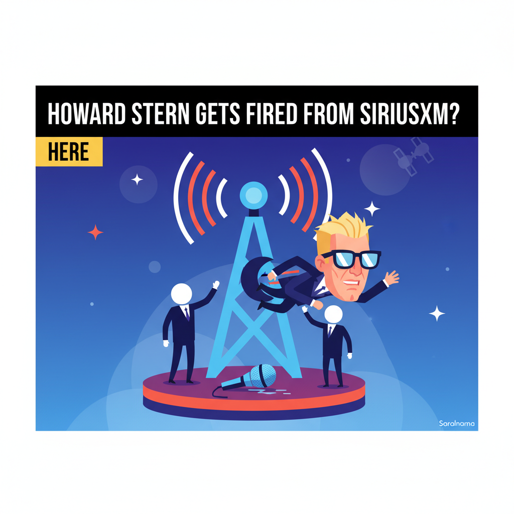 Howard Stern Gets Fired From SiriusXM? Here