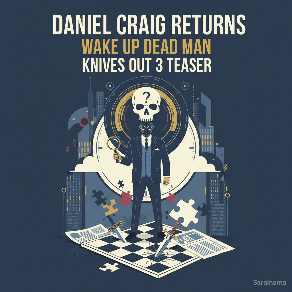 Daniel Craig Returns in Wake Up Dead Man: Knives Out 3 Teaser