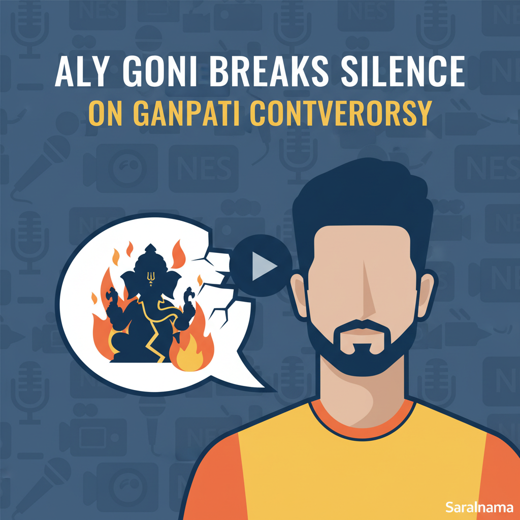 Aly Goni Breaks Silence on Ganpati Controversy