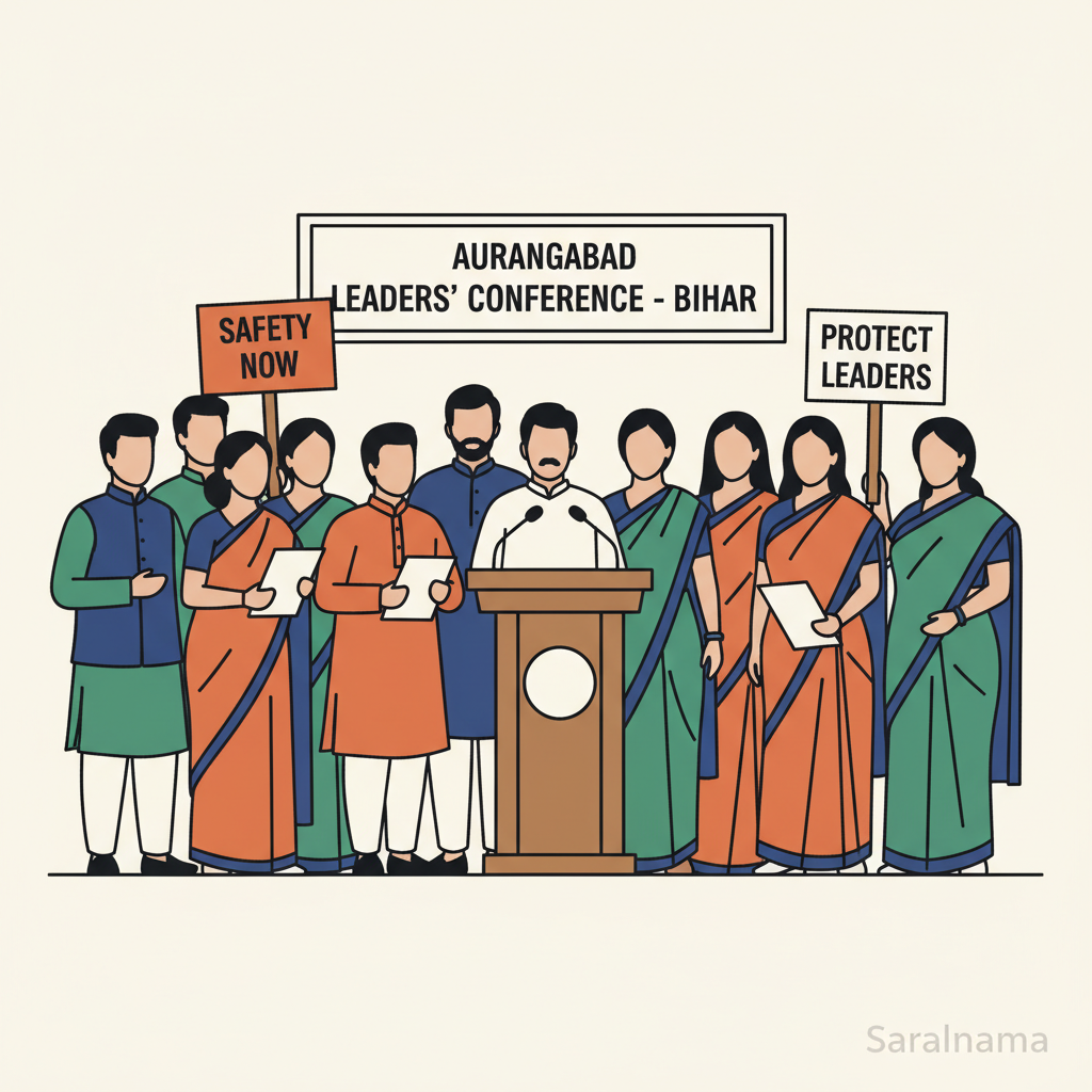Panchayat Leaders Demand Safety at Aurangabad Conference