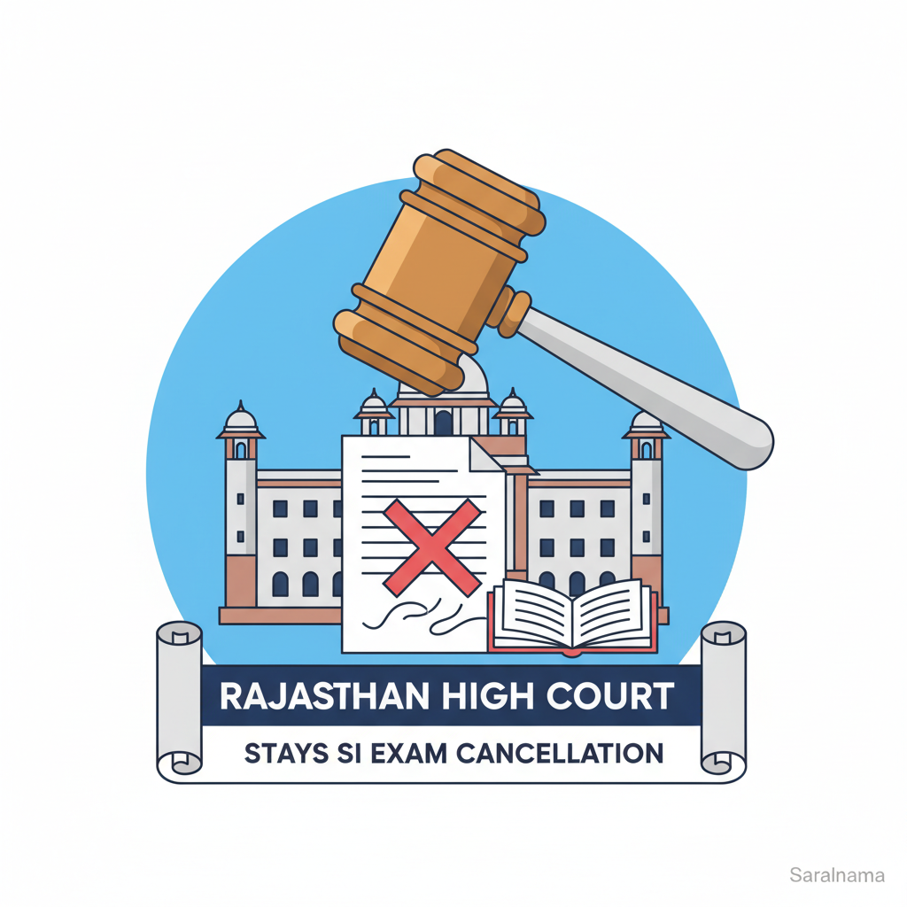 Rajasthan High Court Stays Order on SI Exam Cancellation