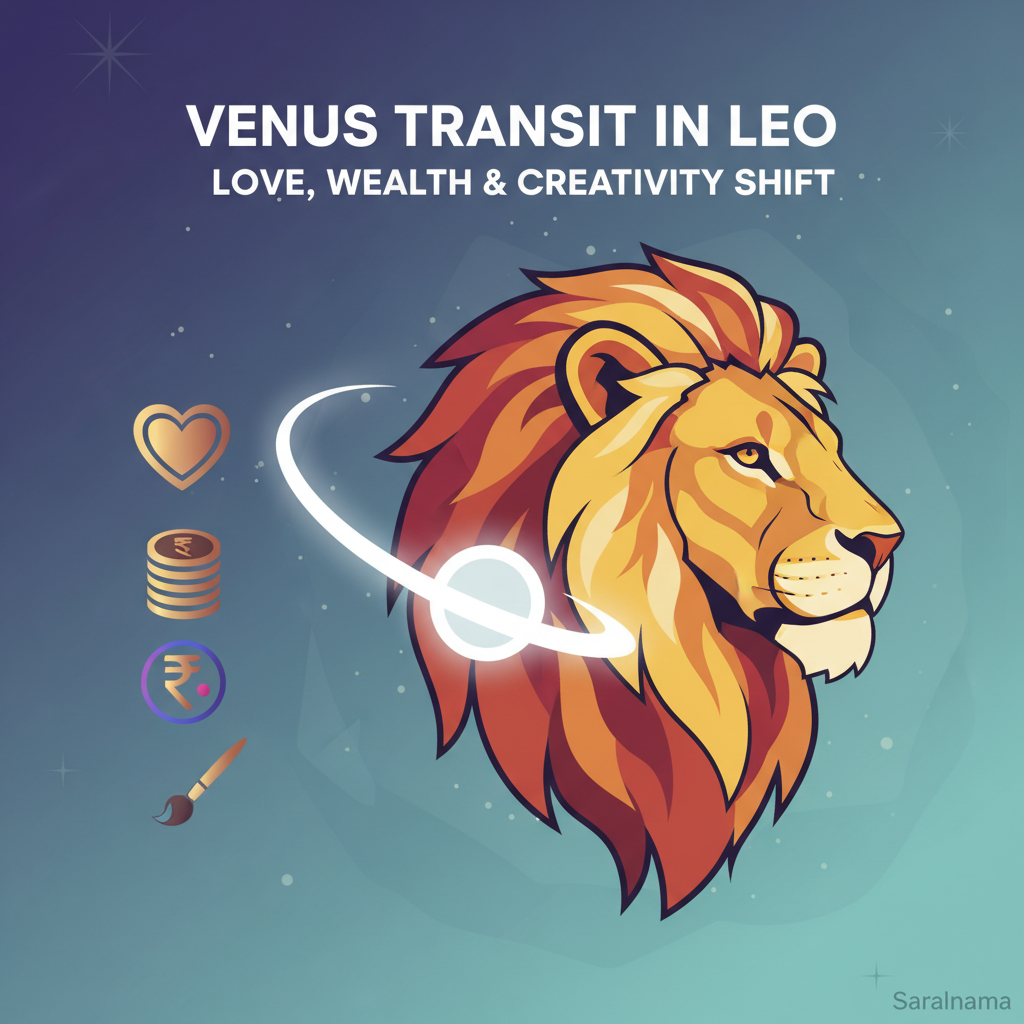 Venus Transit in Leo: Love, Wealth & Creativity Shift
