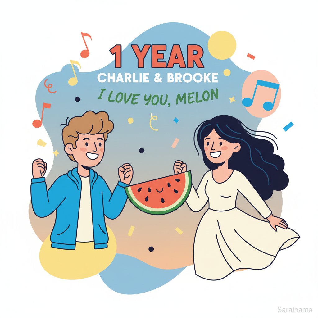 Charlie Puth, Brooke Sansone celebrate 1st anniversary: ‘I love you, melon’
