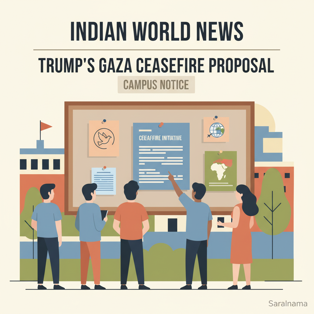 Trump's Gaza Ceasefire Proposal: Campus Notice