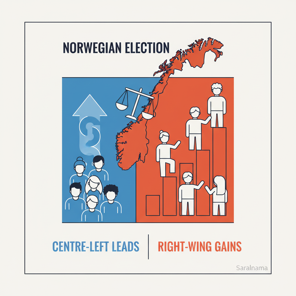 Norwegian Election: Centre-Left Leads, Right-Wing Gains
