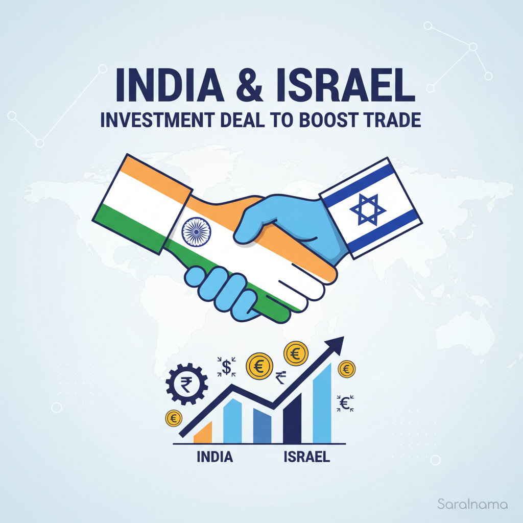 India and Israel Sign Investment Deal to Boost Trade