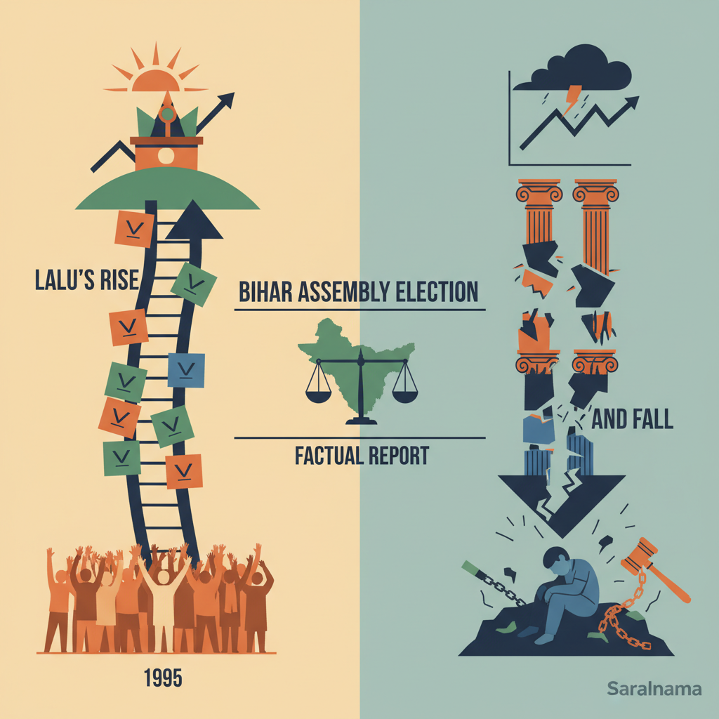 Bihar Assembly Election 1995: Lalu's Rise and Fall