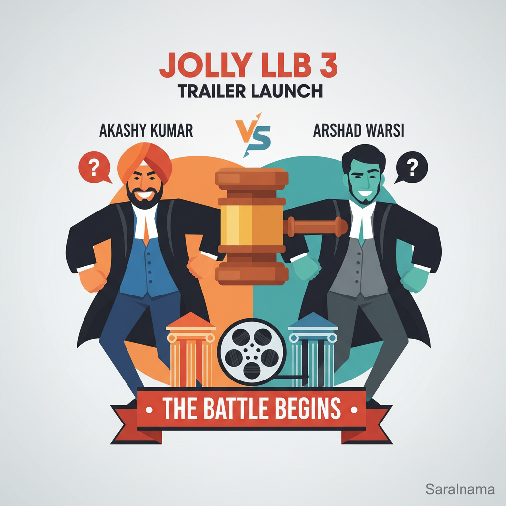 Jolly LLB 3 Trailer Launch: Akshay Kumar vs Arshad Warsi