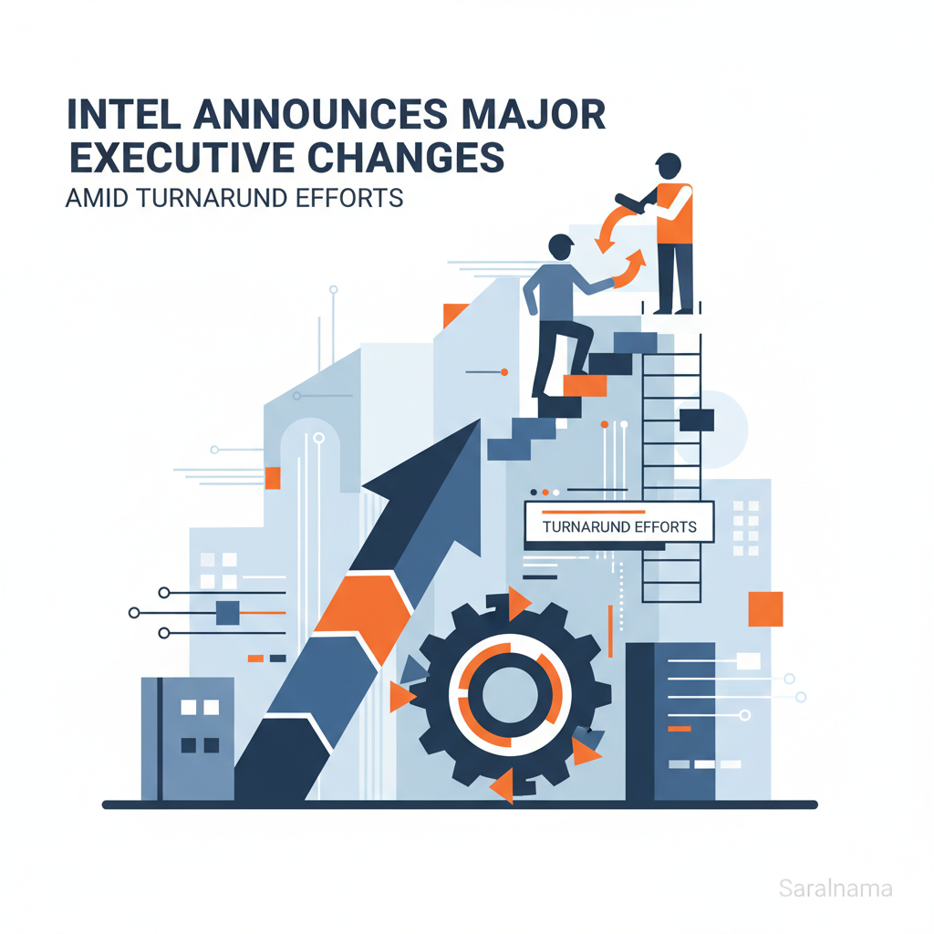 Intel Announces Major Executive Changes Amid Turnaround Efforts