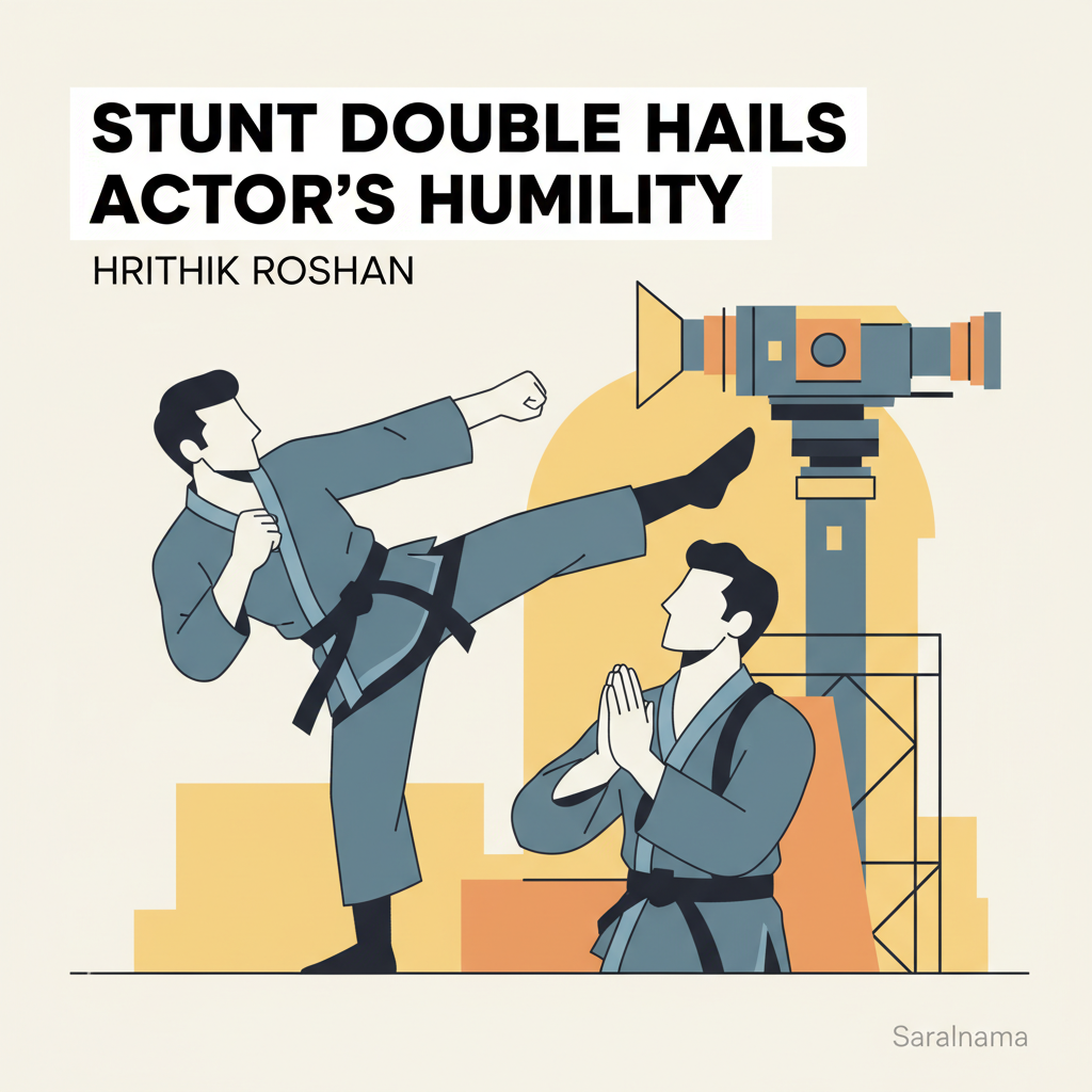 Hrithik Roshan's Stunt Double Praises Actor's Humility