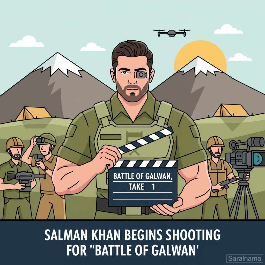 Salman Khan Begins Shooting for 'Battle of Galwan'