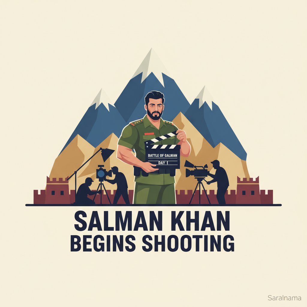 Salman Khan Begins Shooting for Battle of Galwan