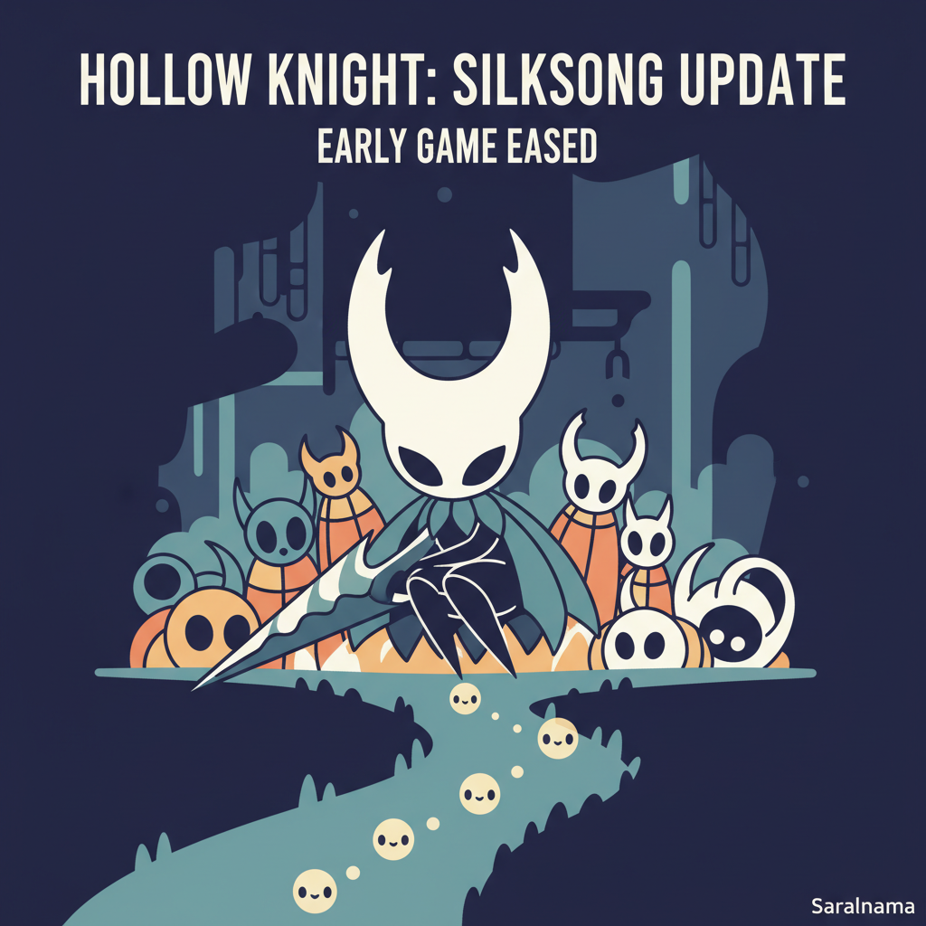 Hollow Knight: Silksong Update to Ease Early Game Difficulty