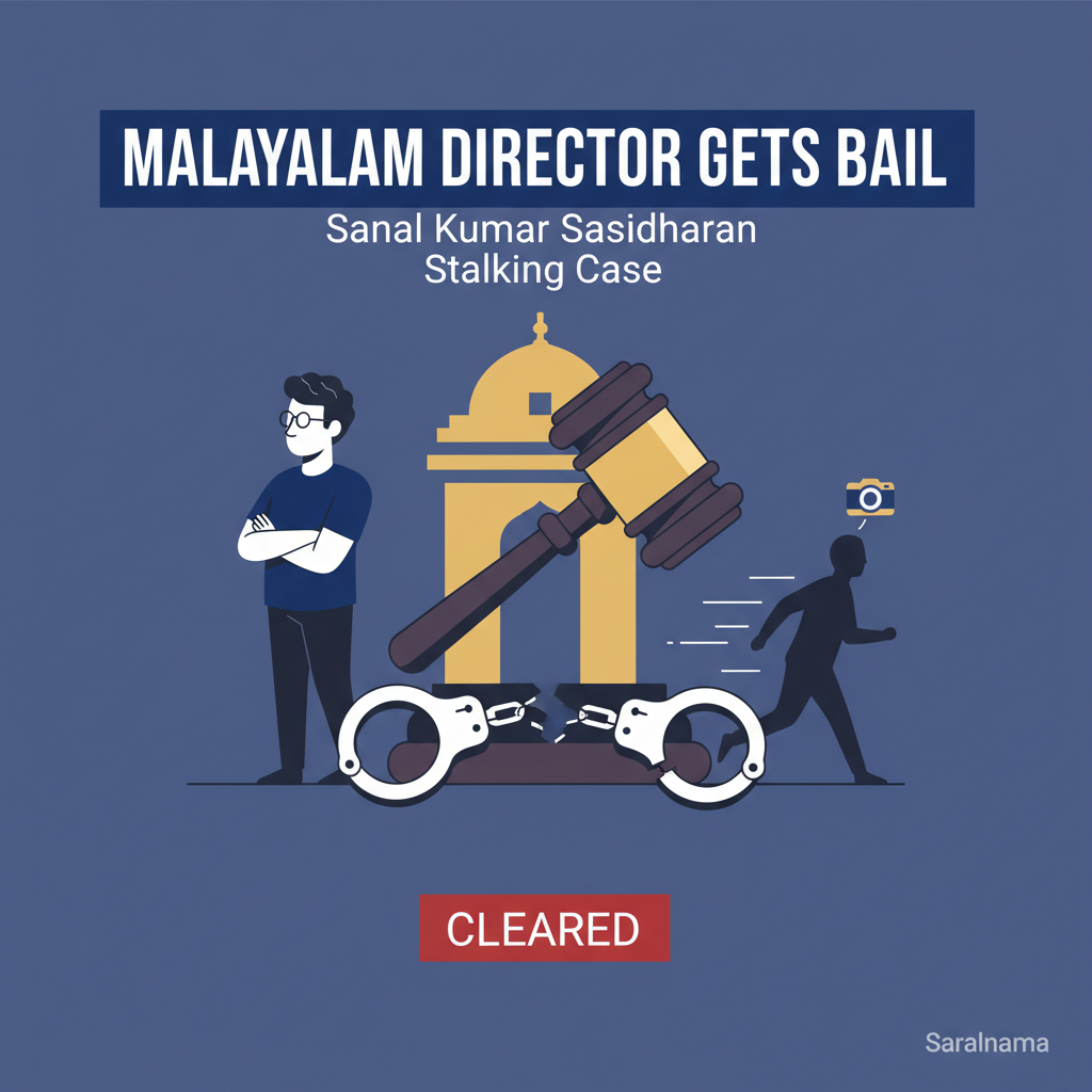 Malayalam Director Sanal Kumar Sasidharan Gets Bail in Stalking Case
