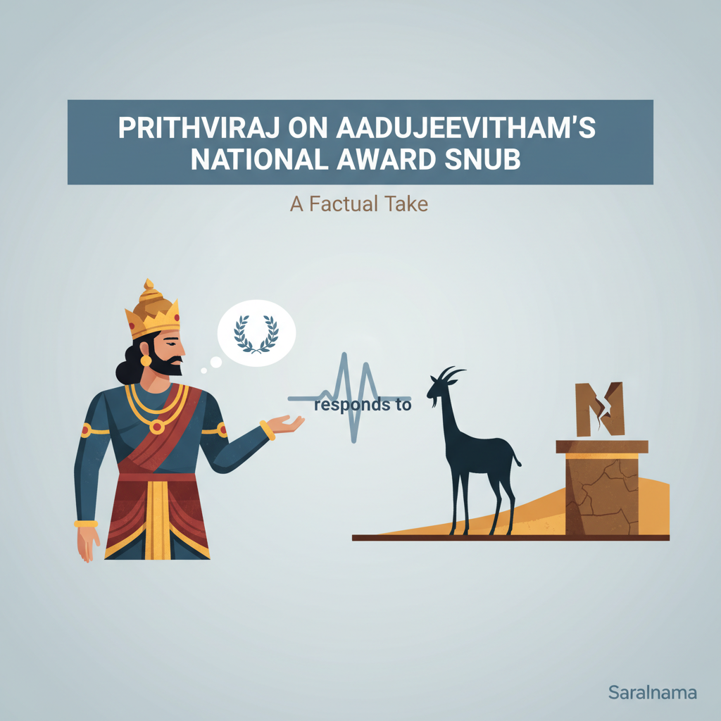 Prithviraj Responds to Aadujeevitham's National Award Snub
