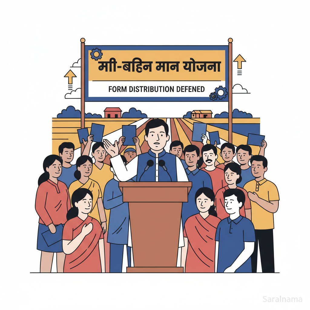 Tejashwi Defends Mai-Bahin Maan Yojana Form Distribution