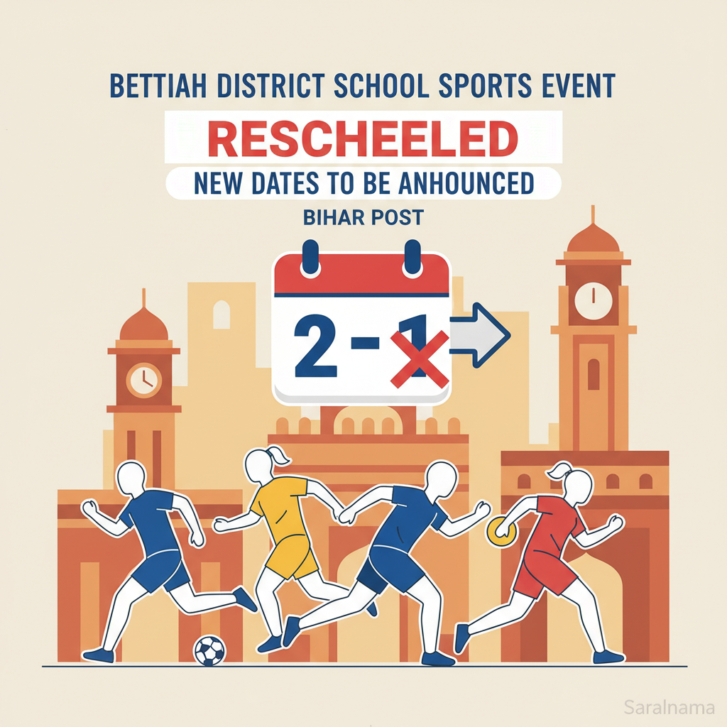 District School Sports Event in Bettiah Rescheduled