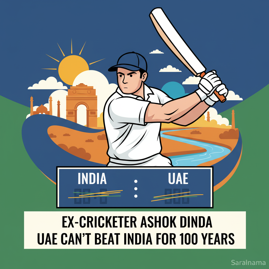 Ex-Cricketer Ashok Dinda: UAE Can't Beat India for 100 Years
