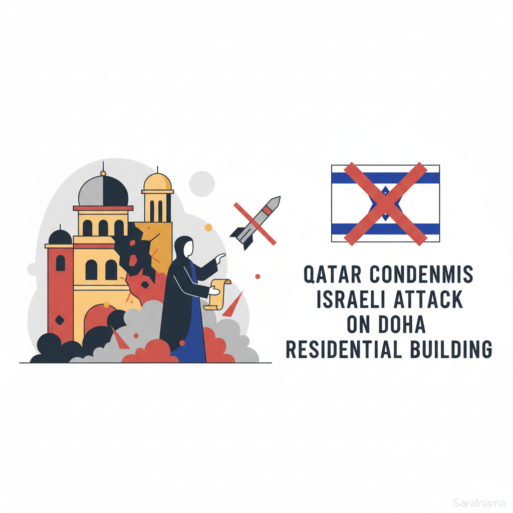 Qatar Condemns Israeli Attack on Doha Residential Building