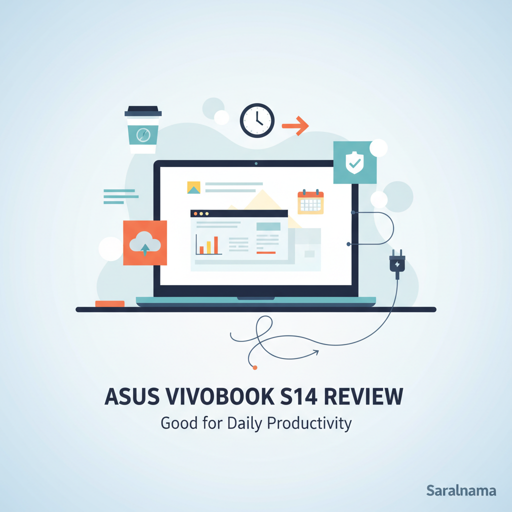 Asus Vivobook S14 Review: Good for Daily Productivity