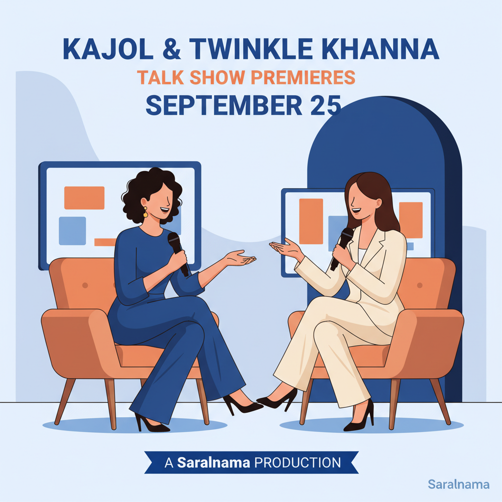 Kajol and Twinkle Khanna's Talk Show to Premiere on 25 Sept