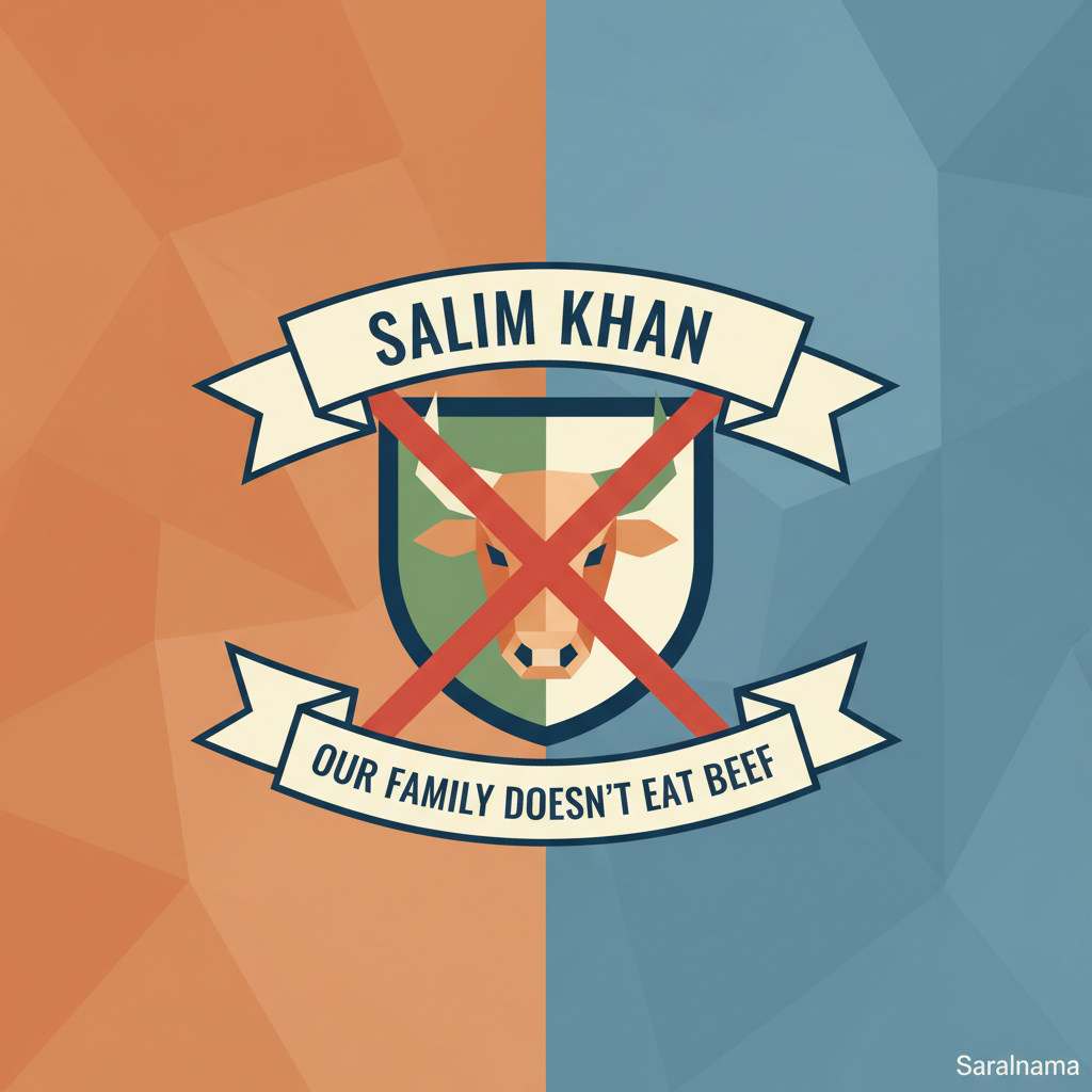 Salim Khan: Our Family Doesn't Eat Beef