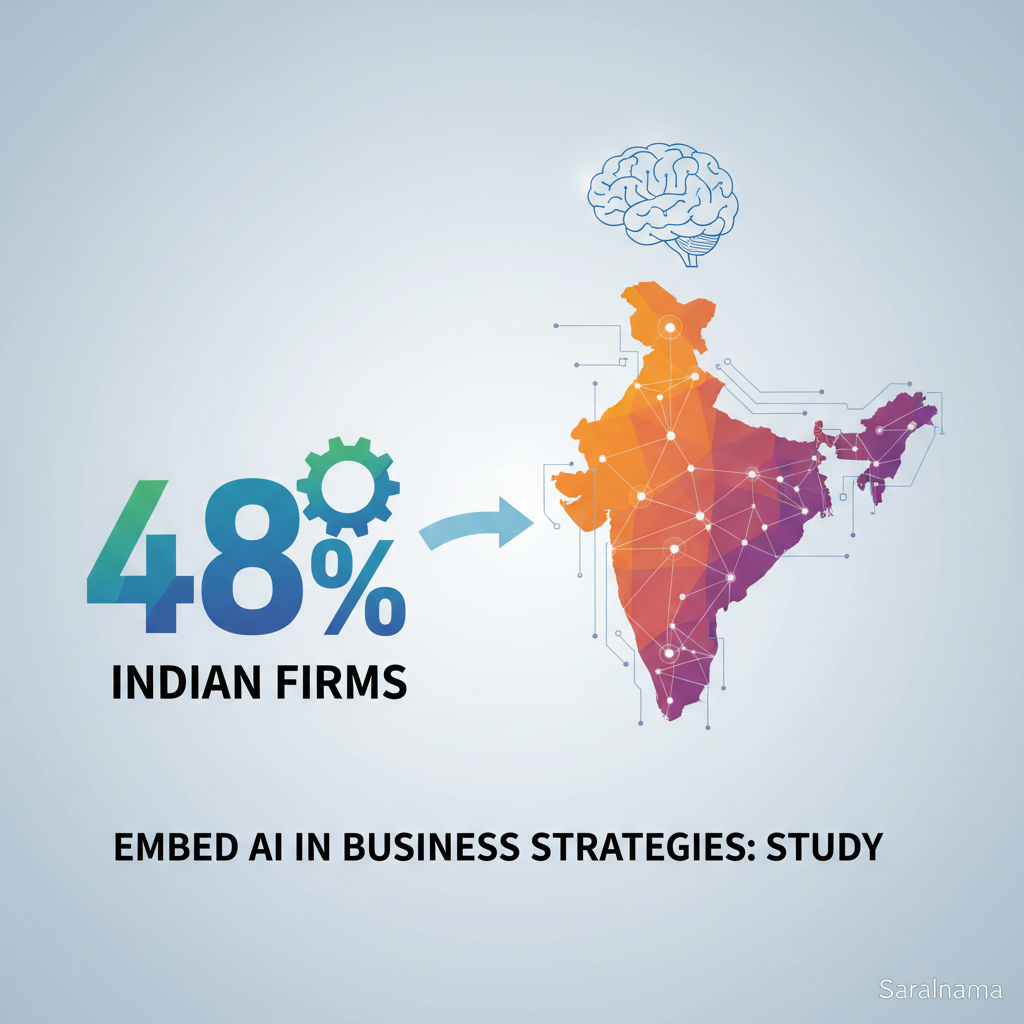 48% of Indian Firms Embed AI in Business Strategies: Study