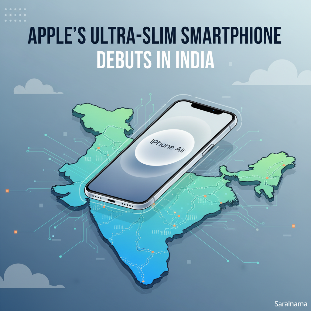 iPhone Air: Apple's Ultra-Slim Smartphone Debuts in India