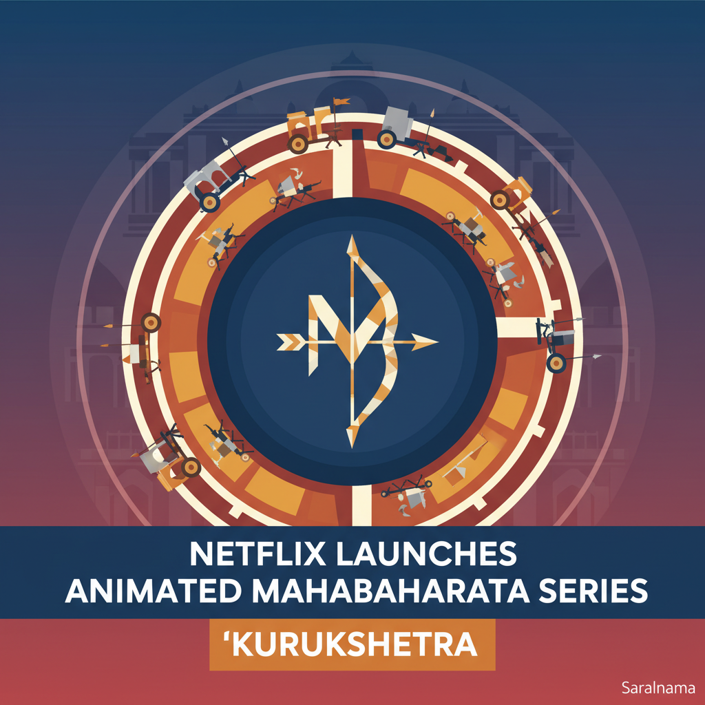 Netflix Launches Animated Mahabharata Series 'Kurukshetra'