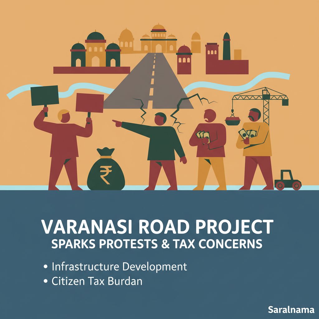 Varanasi Road Project Sparks Protests and Tax Concerns