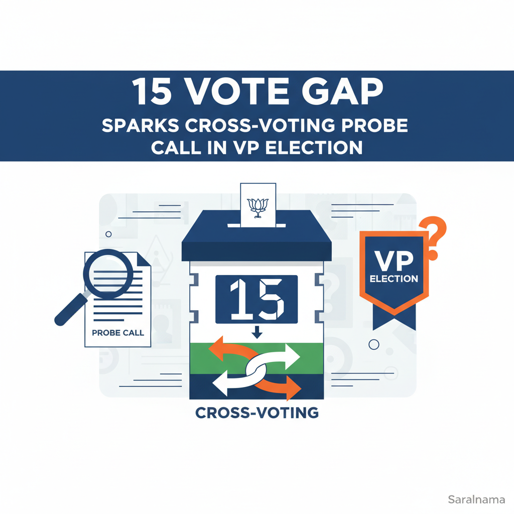 15 Vote Gap Sparks Cross-Voting Probe Call in VP Election