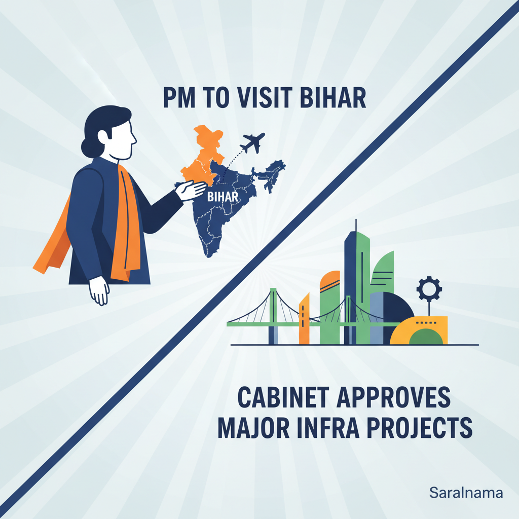 PM Modi to Visit Bihar, Cabinet Approves Major Infra Projects