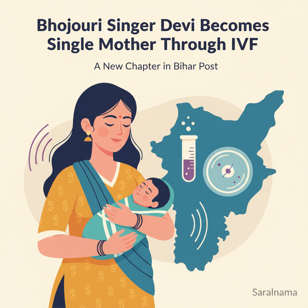 Bhojpuri Singer Devi Becomes Single Mother Through IVF