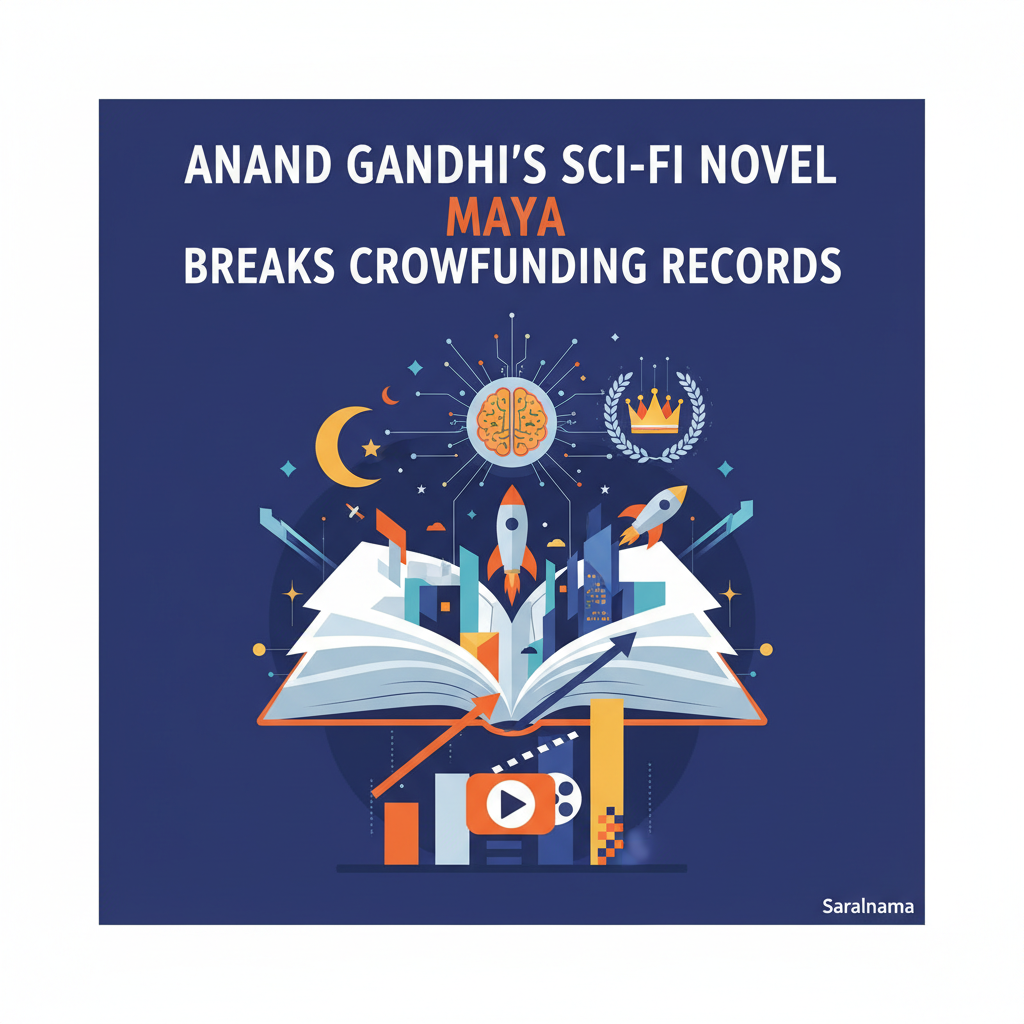 Anand Gandhi's Sci-Fi Novel MAYA Breaks Kickstarter Records