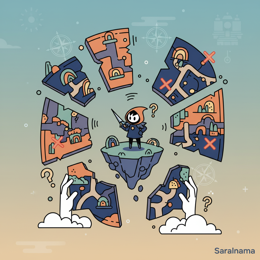 Silksong Game Challenges Players' Map Reliance