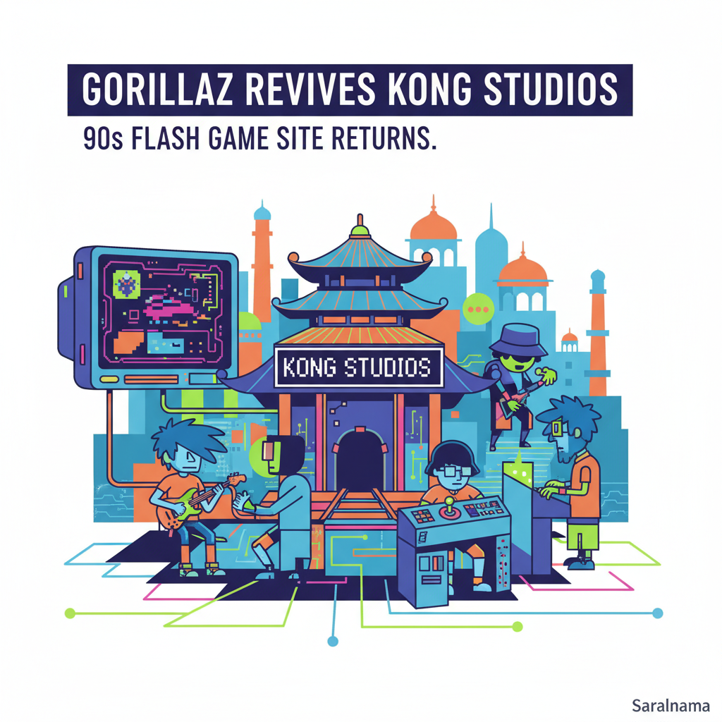 Gorillaz Revives Kong Studios: 90s Flash Game Site Returns