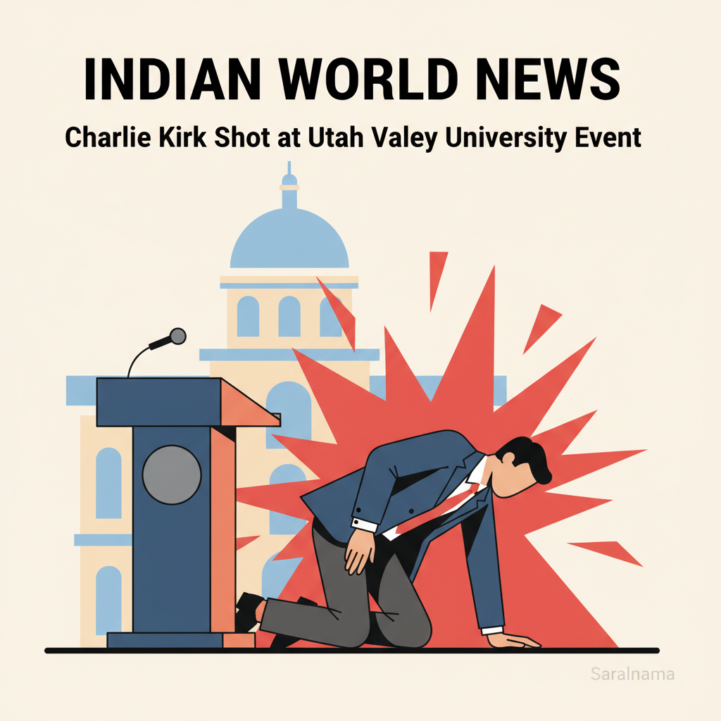 Charlie Kirk Shot at Utah Valley University Event