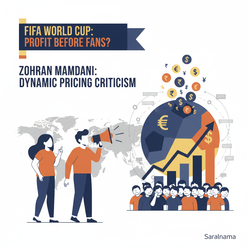 Zohran Mamdani says Fifa putting profit before fans with World Cup dynamic pricing