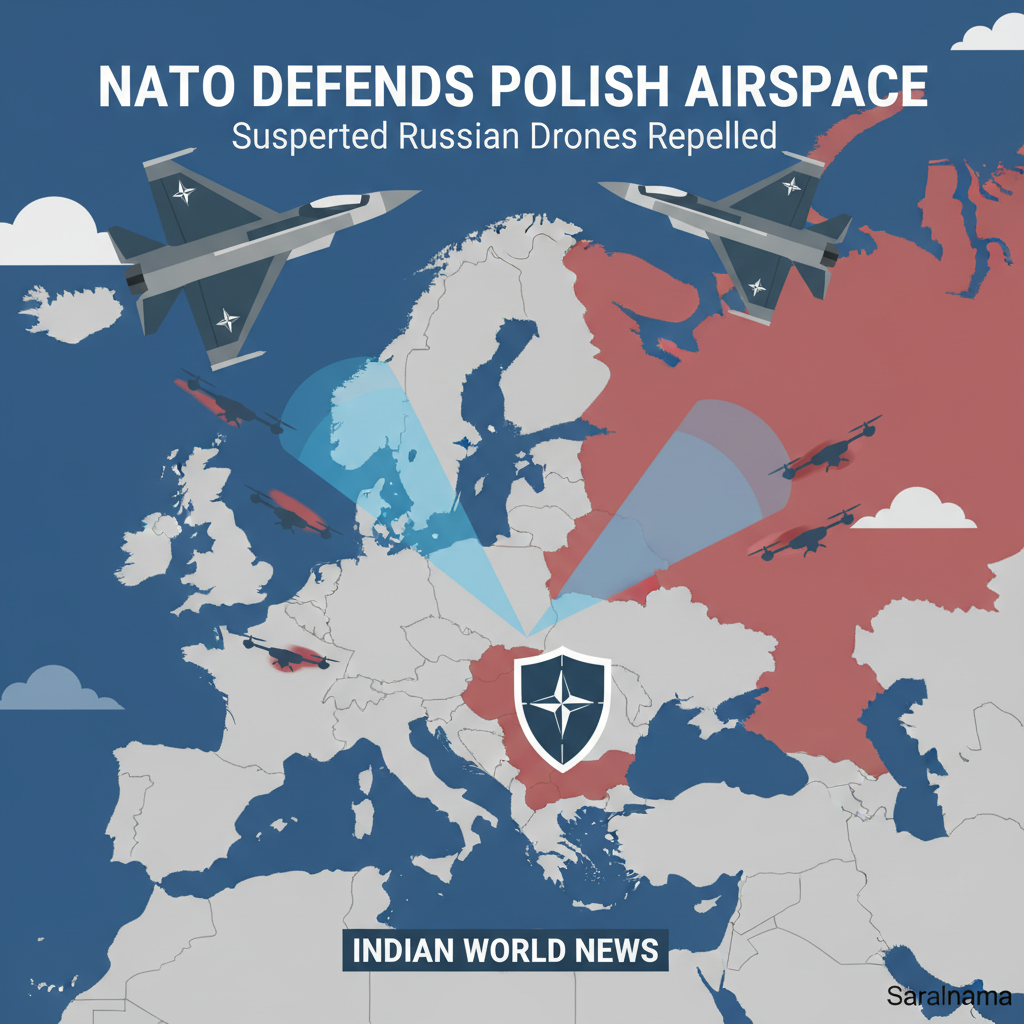 NATO Defends Polish Airspace from Suspected Russian Drones