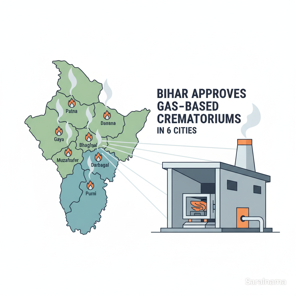 Bihar Approves Gas-Based Crematoriums in 6 Cities